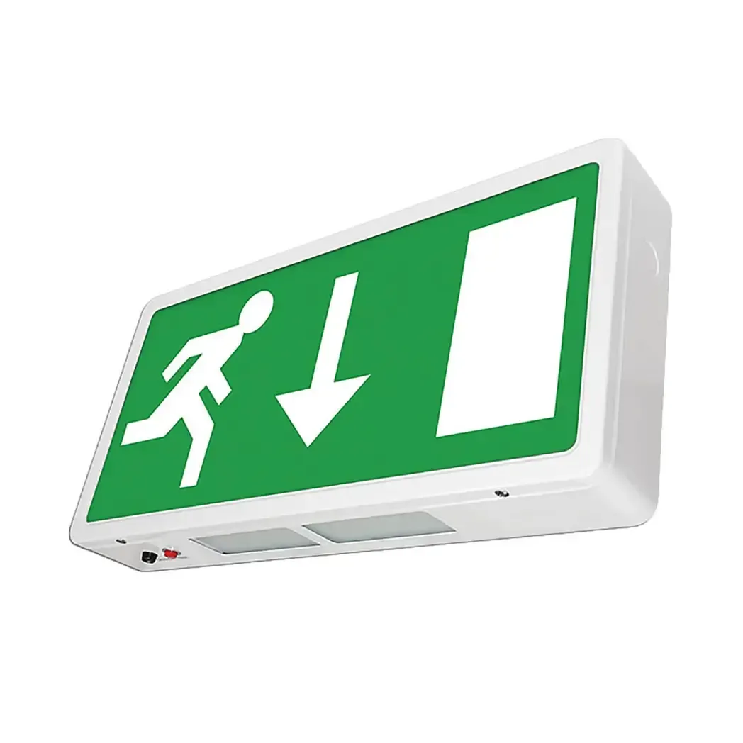 EXIT3MLED - Eterna Emergency Exit Box Sign Maintained LED EXIT3MLED