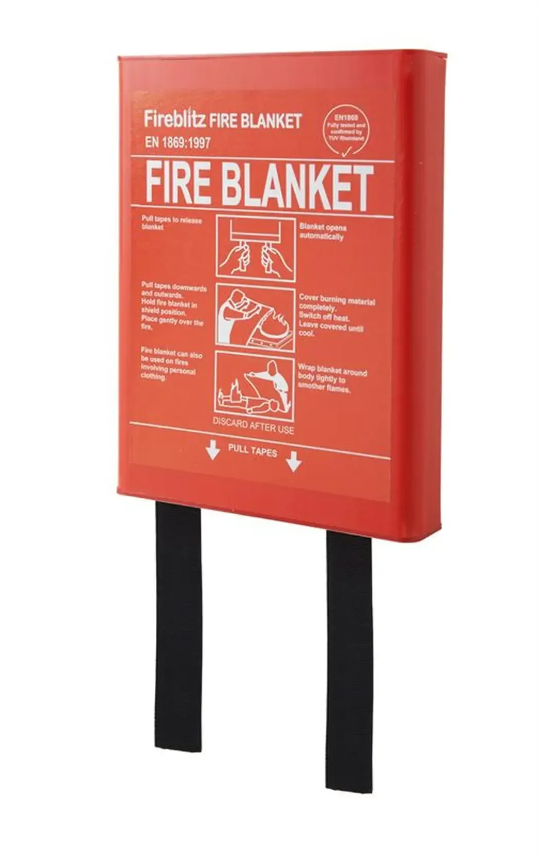 FBB100TUV - Fire Blanket 1m x 1m Firehawk