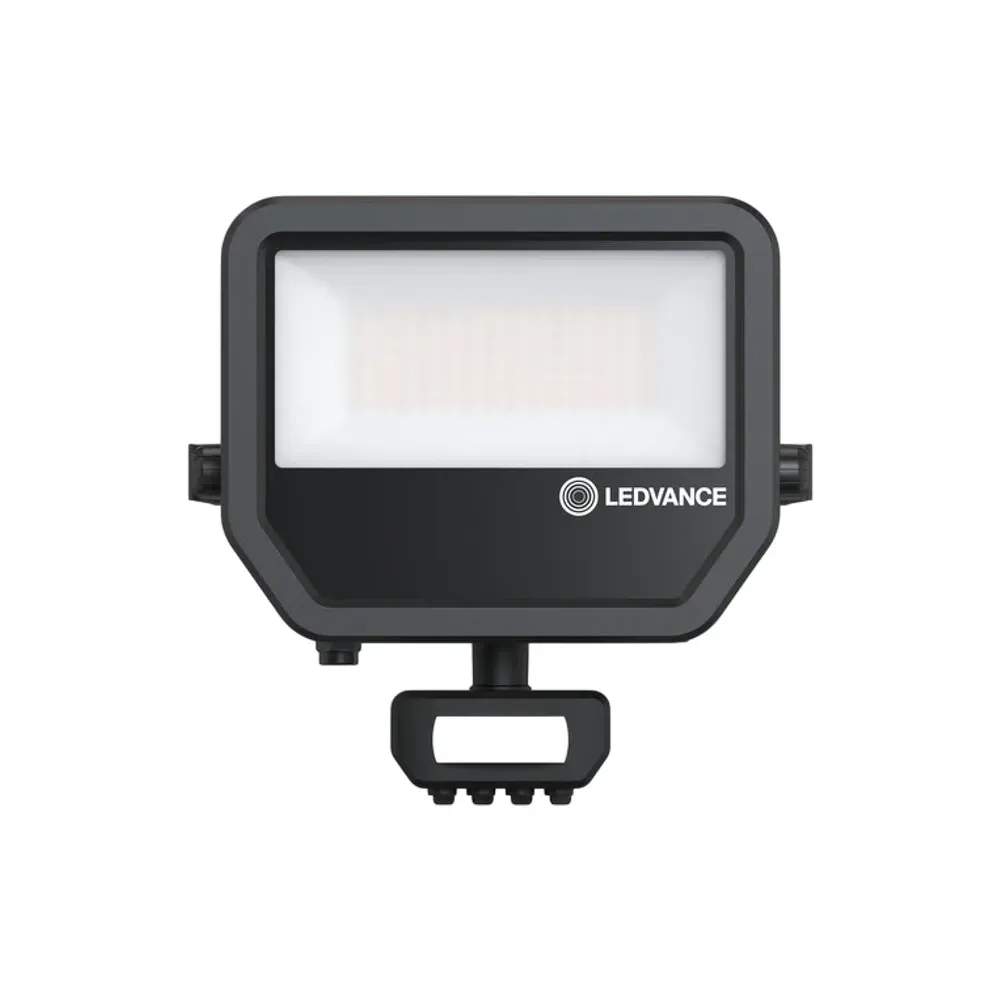Outdoor Ledvance 4099854306921 LED floodlight with motion sensor - front-view