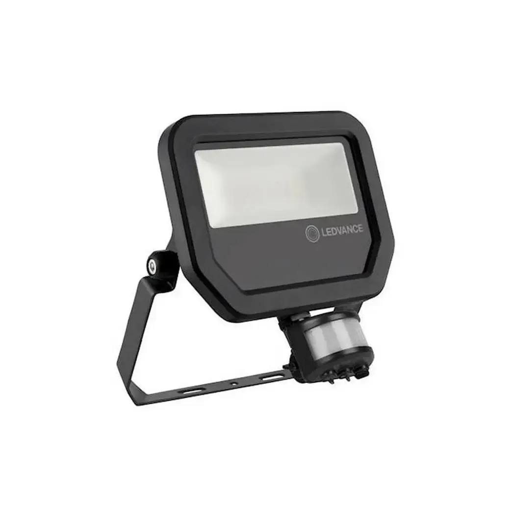 FLPFM20WPIR - Flood Light with PIR 20W Black 4000K 5yr Warranty