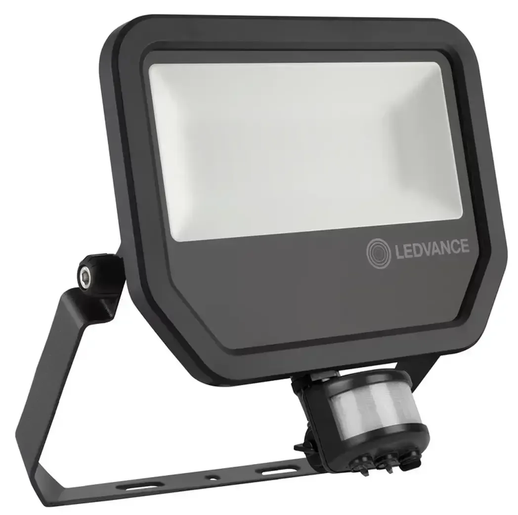 FLPFM50WPIR - Flood Light LED with PIR 50W Black
