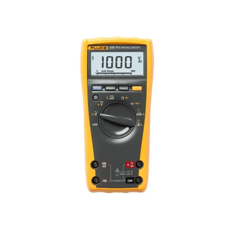 FLUKE179 Fluke 179 DMM with voltage, current, and resistance measurement. 