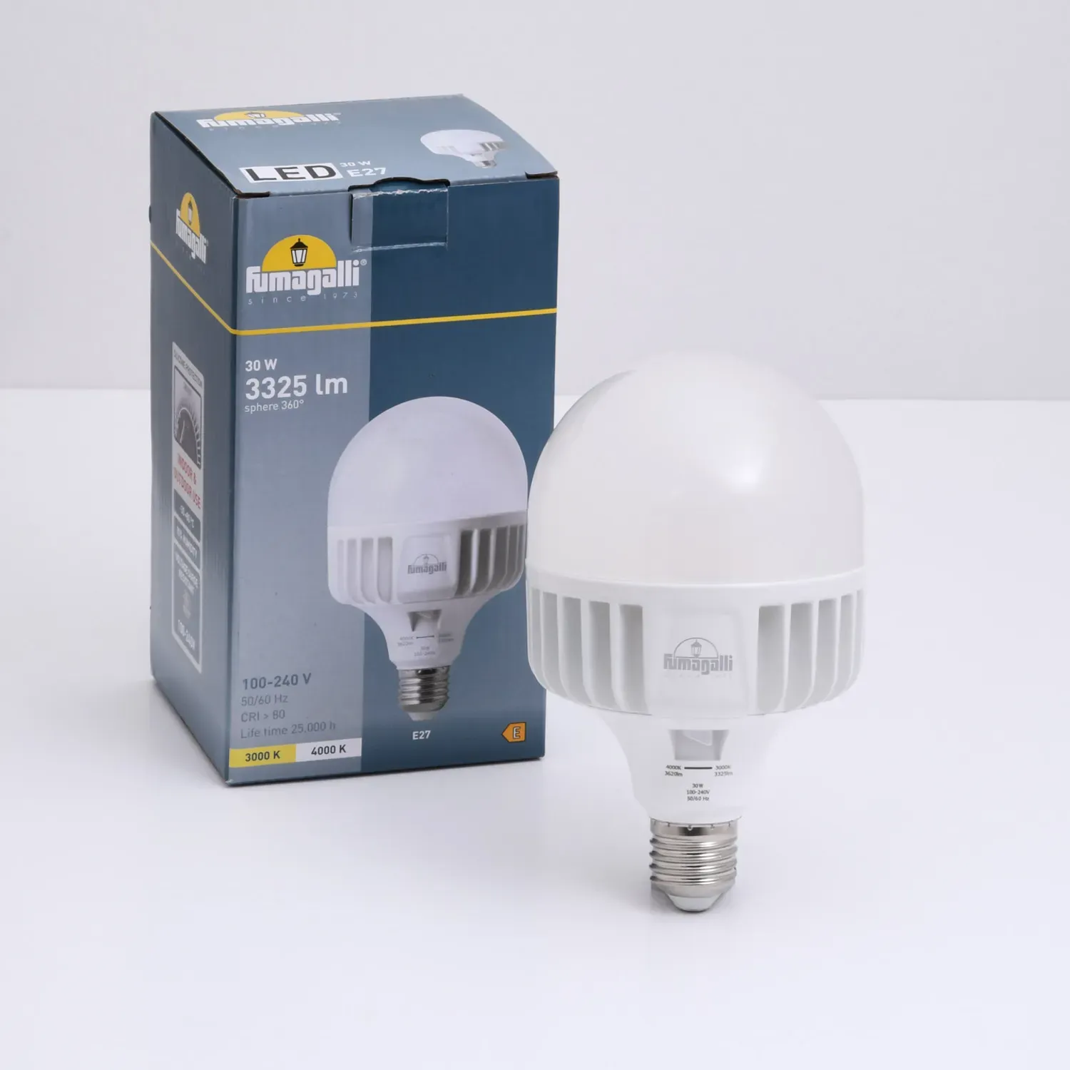 Fumagalli E27 30W LED HIP CCT Switchable 3620lm