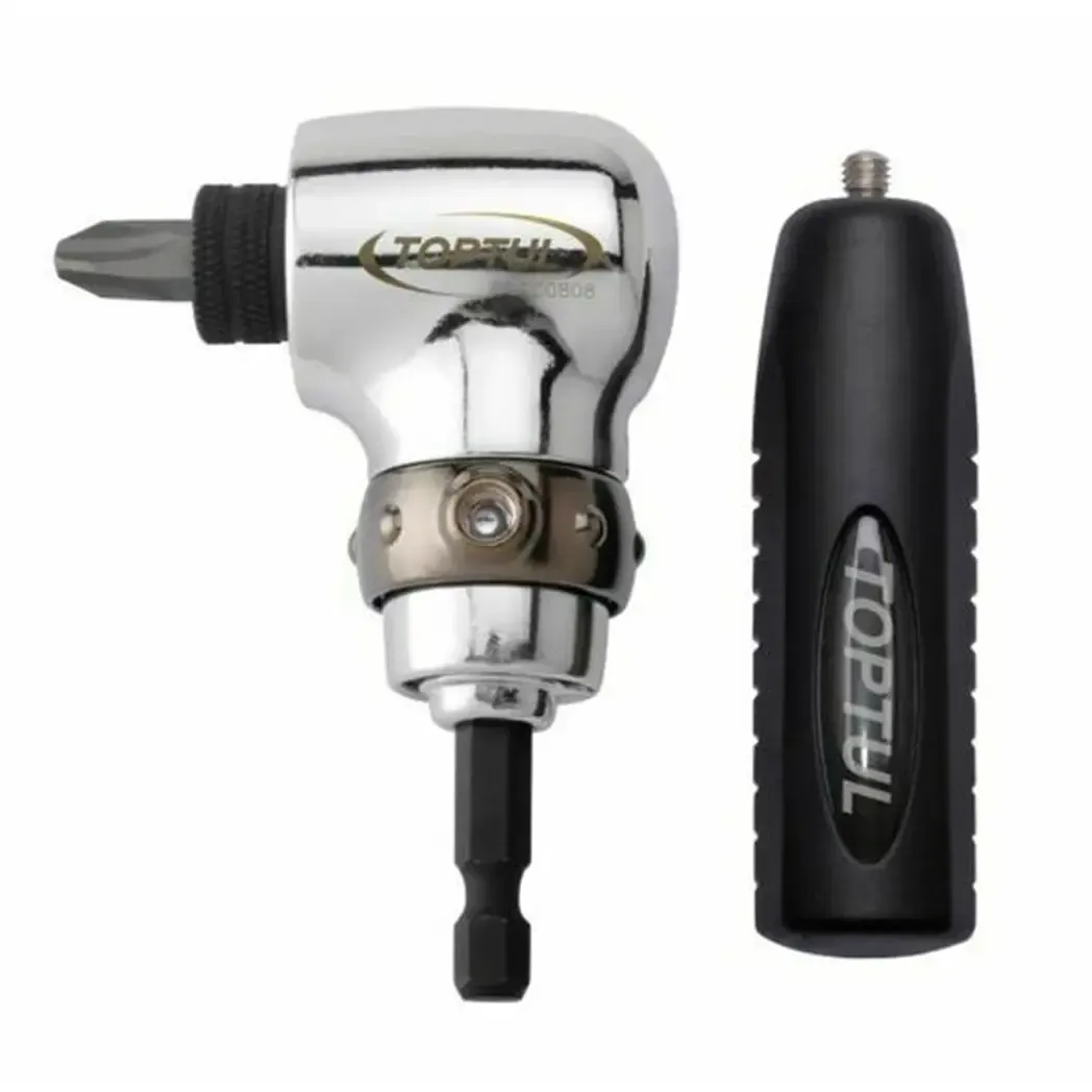 FTGC0808 - Toptul Angled Chuck 90 Degree 1/4 Inch