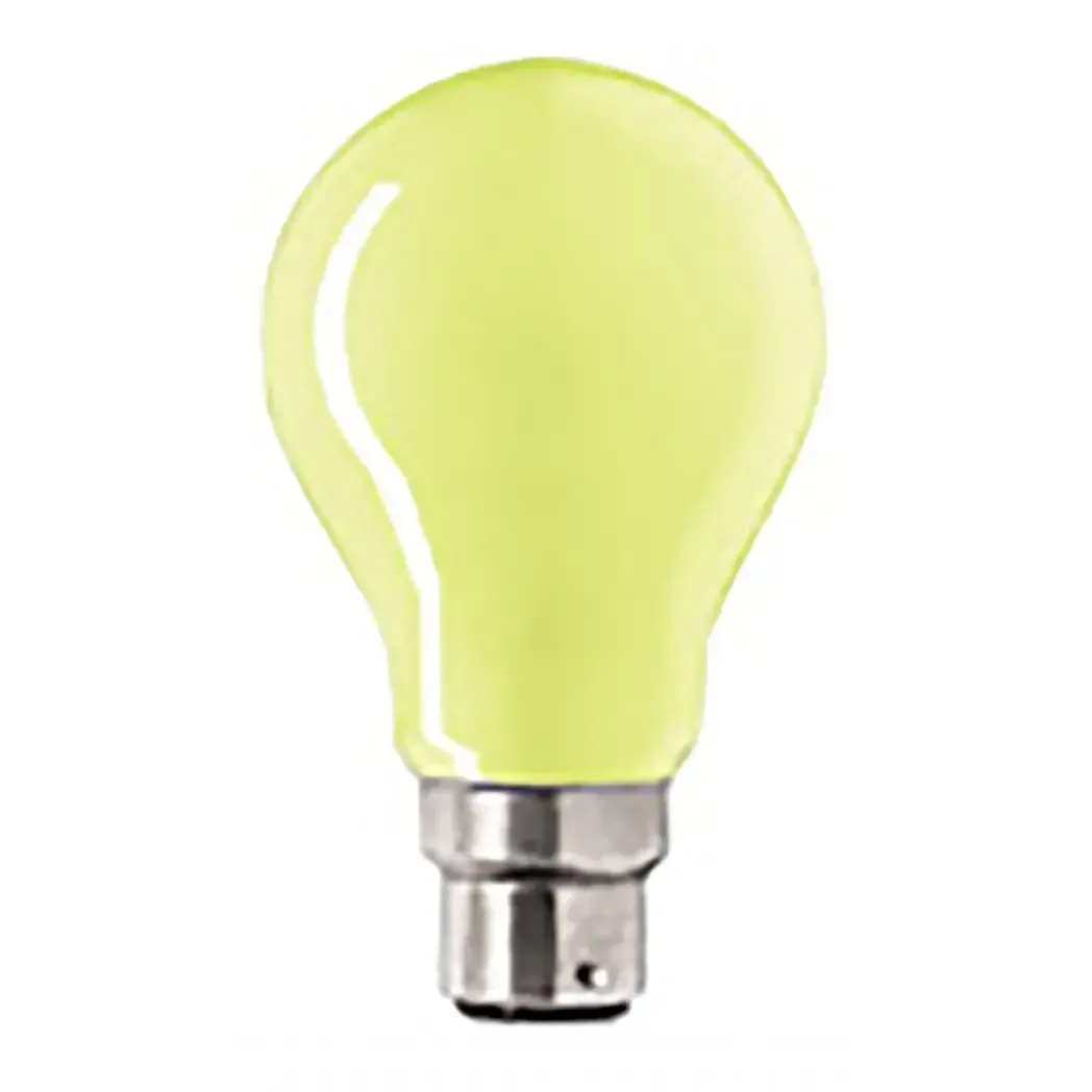 GB15BCYELLOW - Maxim Yellow Golfball Bulb 15W B22