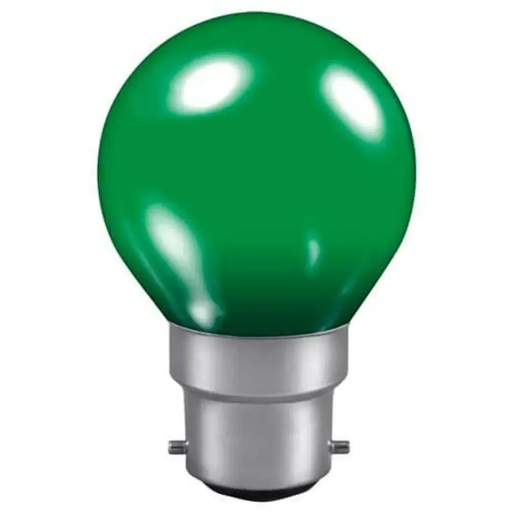 GB1BCGREEN - 1W Green BC Bulb Green