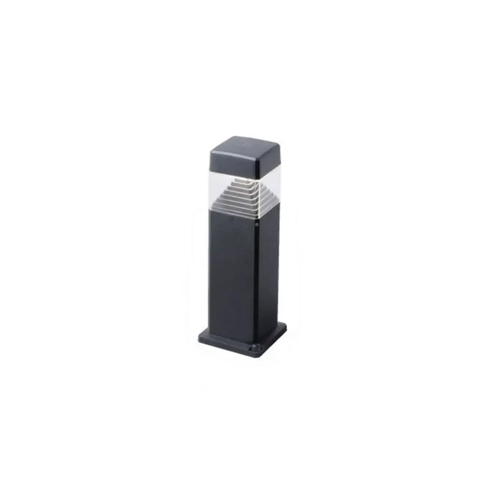Ester 500mm Black LED Bollard Light with 10W GX53 and CCT Selection