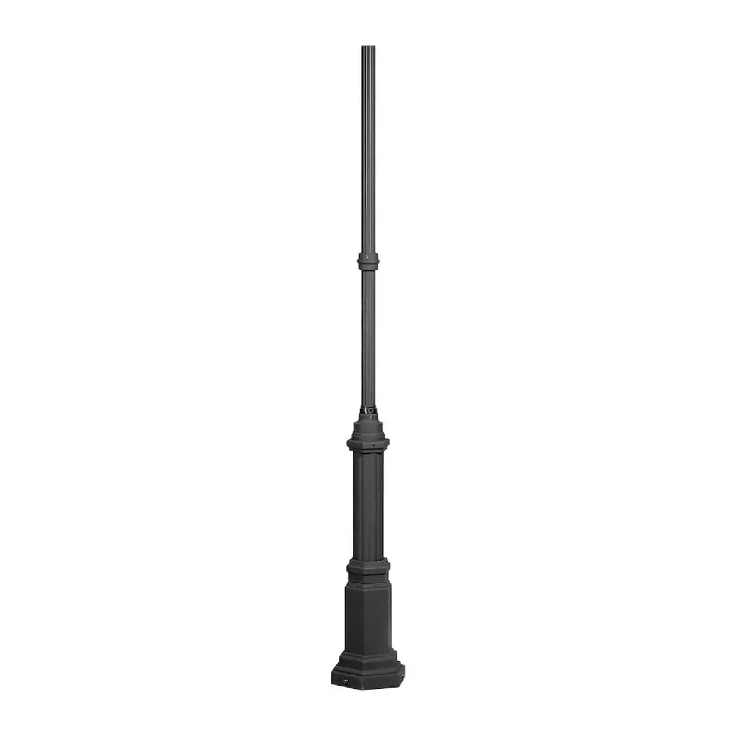 GLHERCULES575 - Konstsmide Hercules Column Pole Black 575