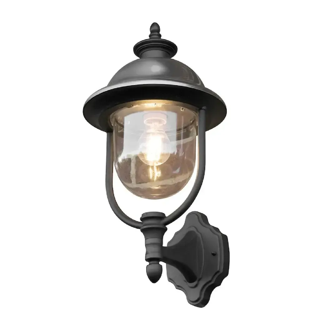 GLPARMA7239 - Konstsmide Parma Up Light Black 7239