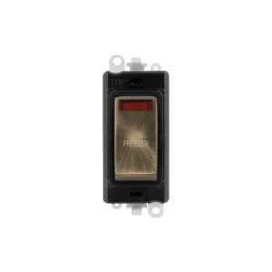 Click GridPro 20A DP Switch module antique brass