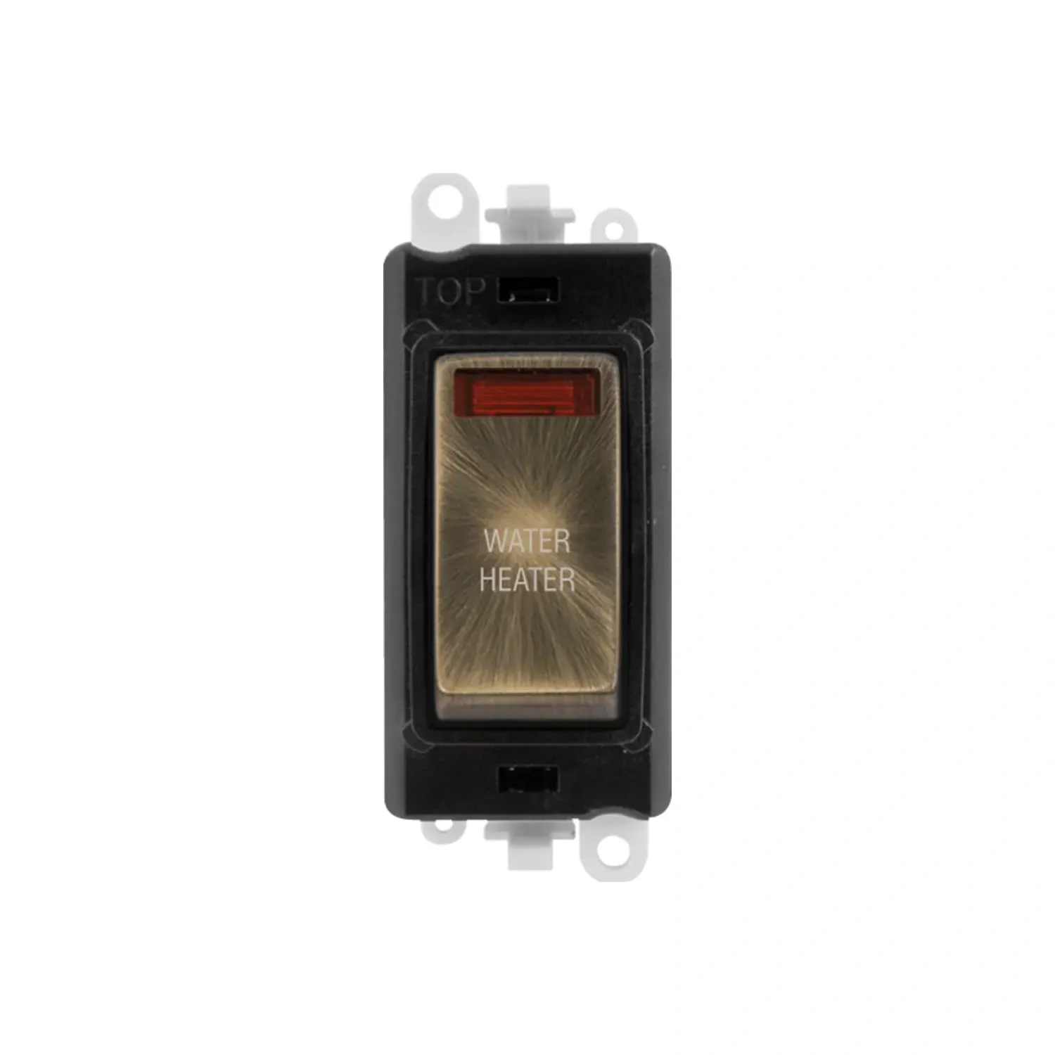Click GridPro 20A DP Switch module Antique Brass