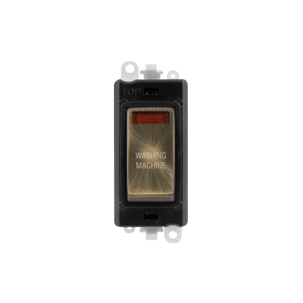 Click GridPro 20A DP Switch module antique brass