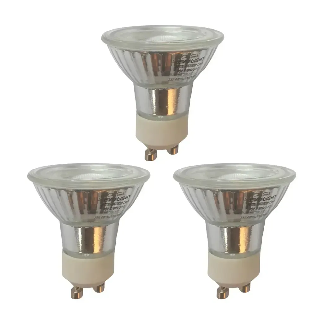GMYGU105A01E303 - Evolight Lamp 5W LED 3 Pack GU10 3000K Dimmable GMYGU105A01E303