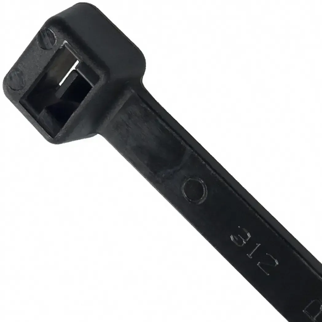 GT370STB - 370mm x 4.8mm Cable Tie BLACK (100 Per Pack) GT370STB