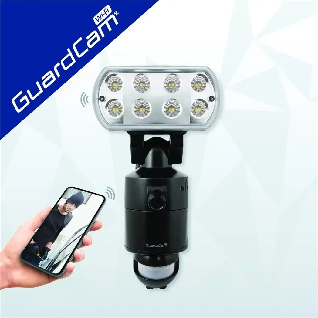GUARDCAMLEDWIFI - Esp GuardCam Wi-Fi Security LED Floodlight with Camera
