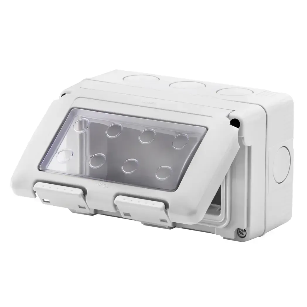 GW27044 - Gewiss 4 Gang Enclosure Watertight IP55 GW27044