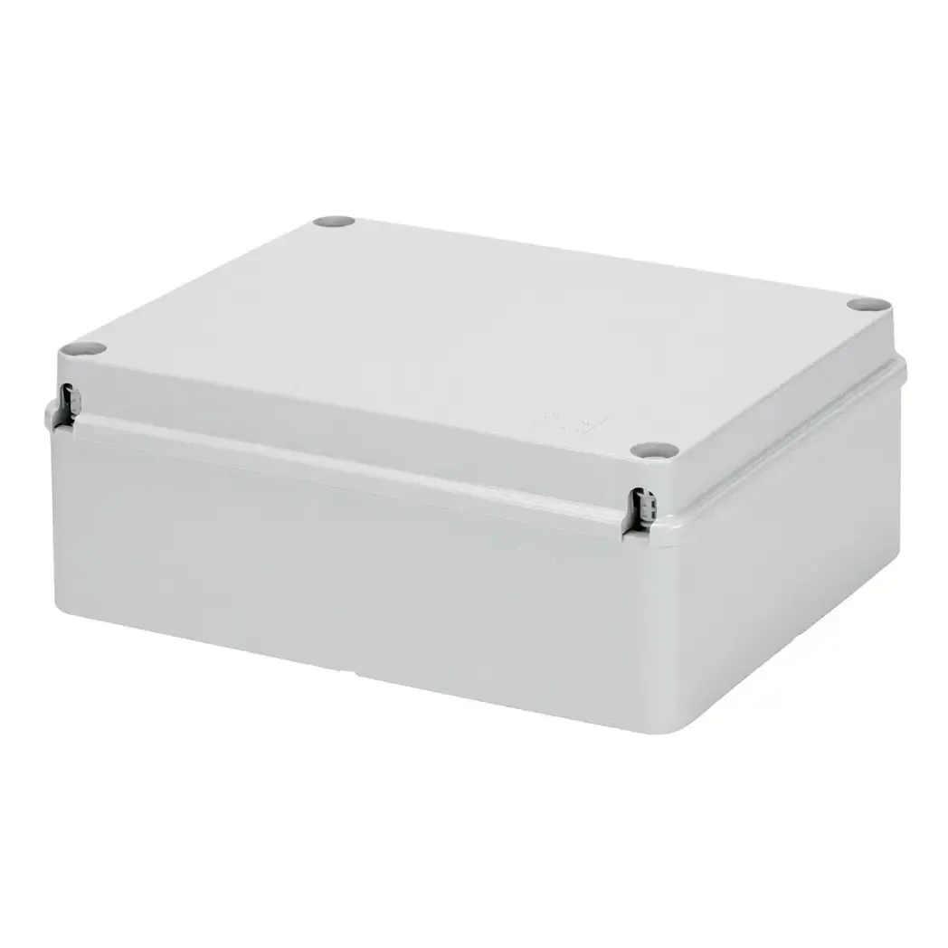 GW44207 - Gewiss Junction Box with Plain Screwed Lid 190x140x70mm GW44207