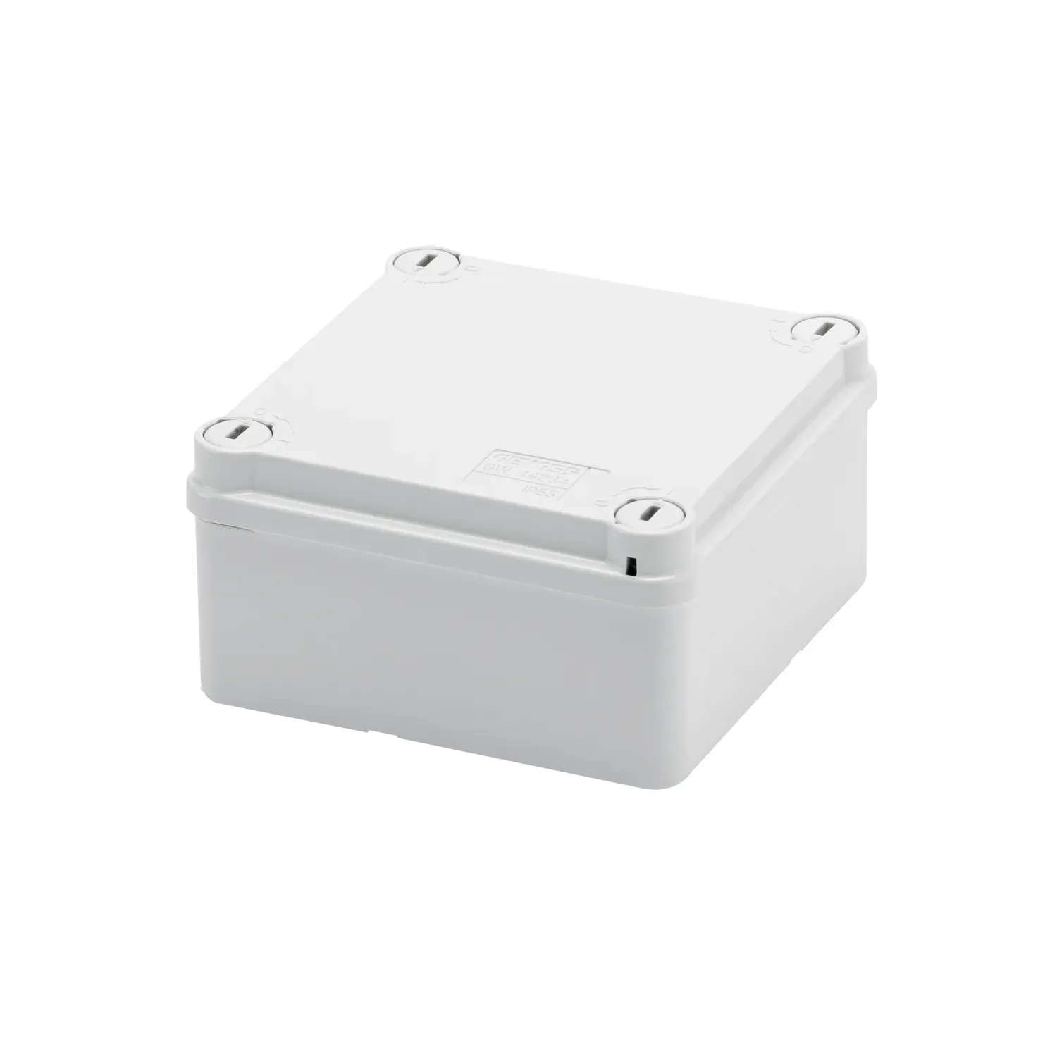 Gewiss GW44234 100x100x50mm IP55 Surface-Mount Junction Box Grey