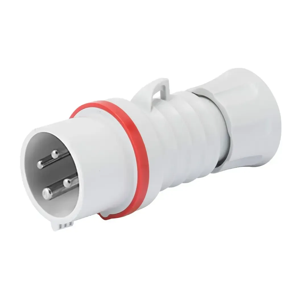 GW60019H - Gewiss 415V 4-Pin 32A Plug Top IP44