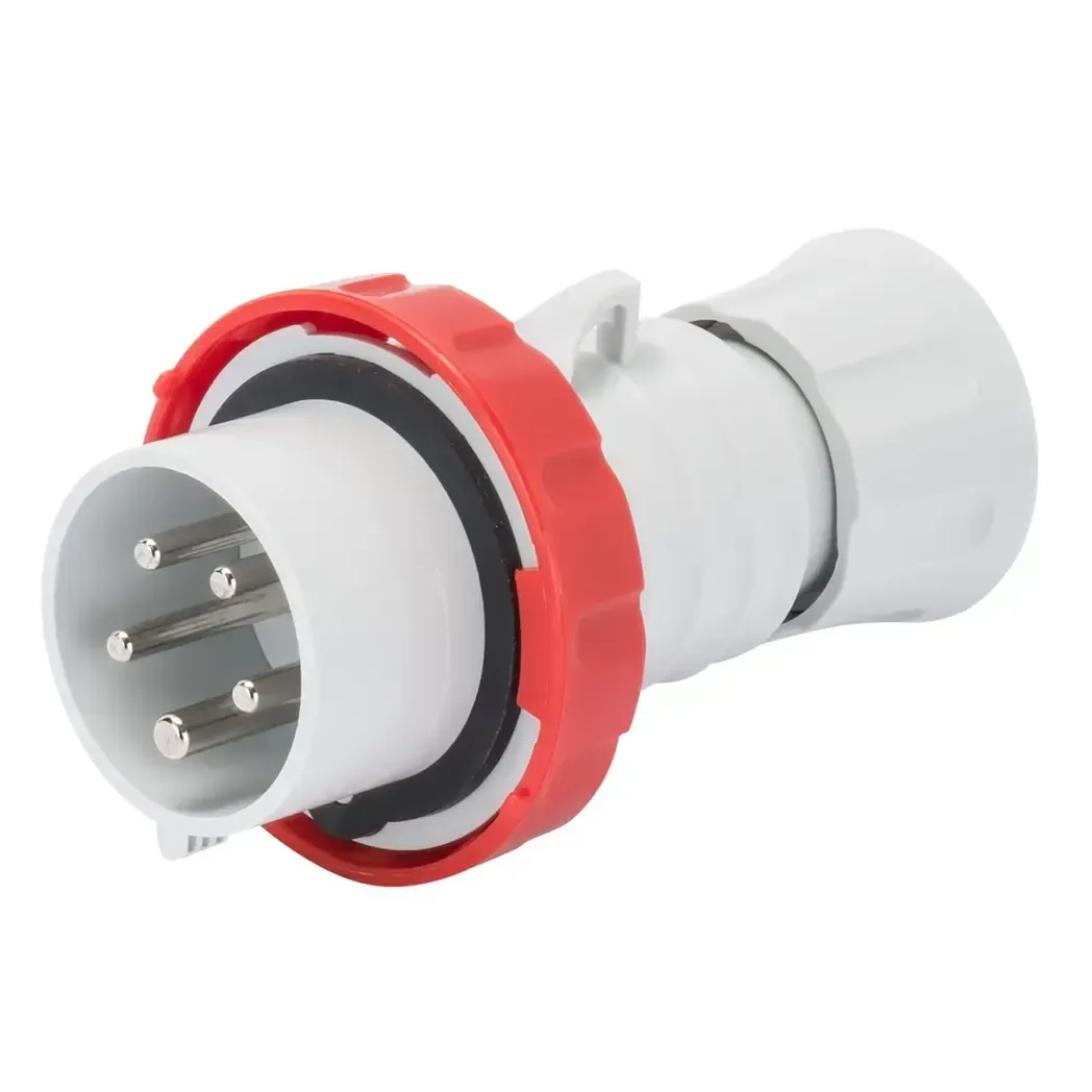 GW60042H - Gewiss 415V 5-Pin 32A Plug Top IP67