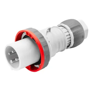 GW61052H - Gewiss 415V 4-Pin 63A Plug Top IP67