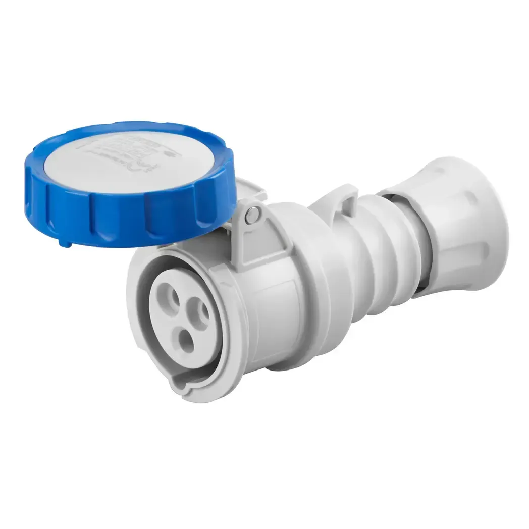 GW62026H - Gewiss 220V 3-Pin 16A Coupler IP67