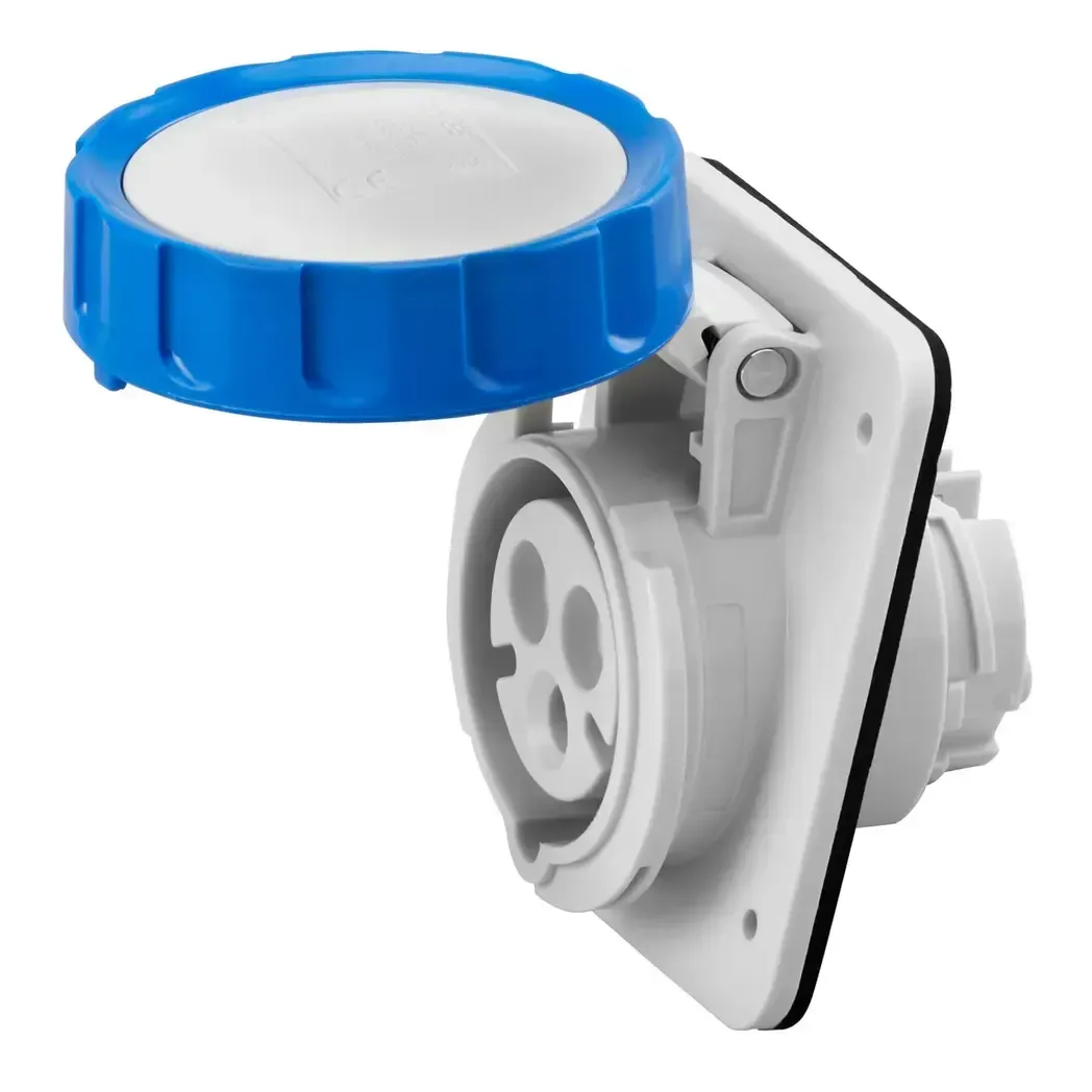 GW62227H - Gewiss 220V 3-Pin 16A Hypra Socket IP67