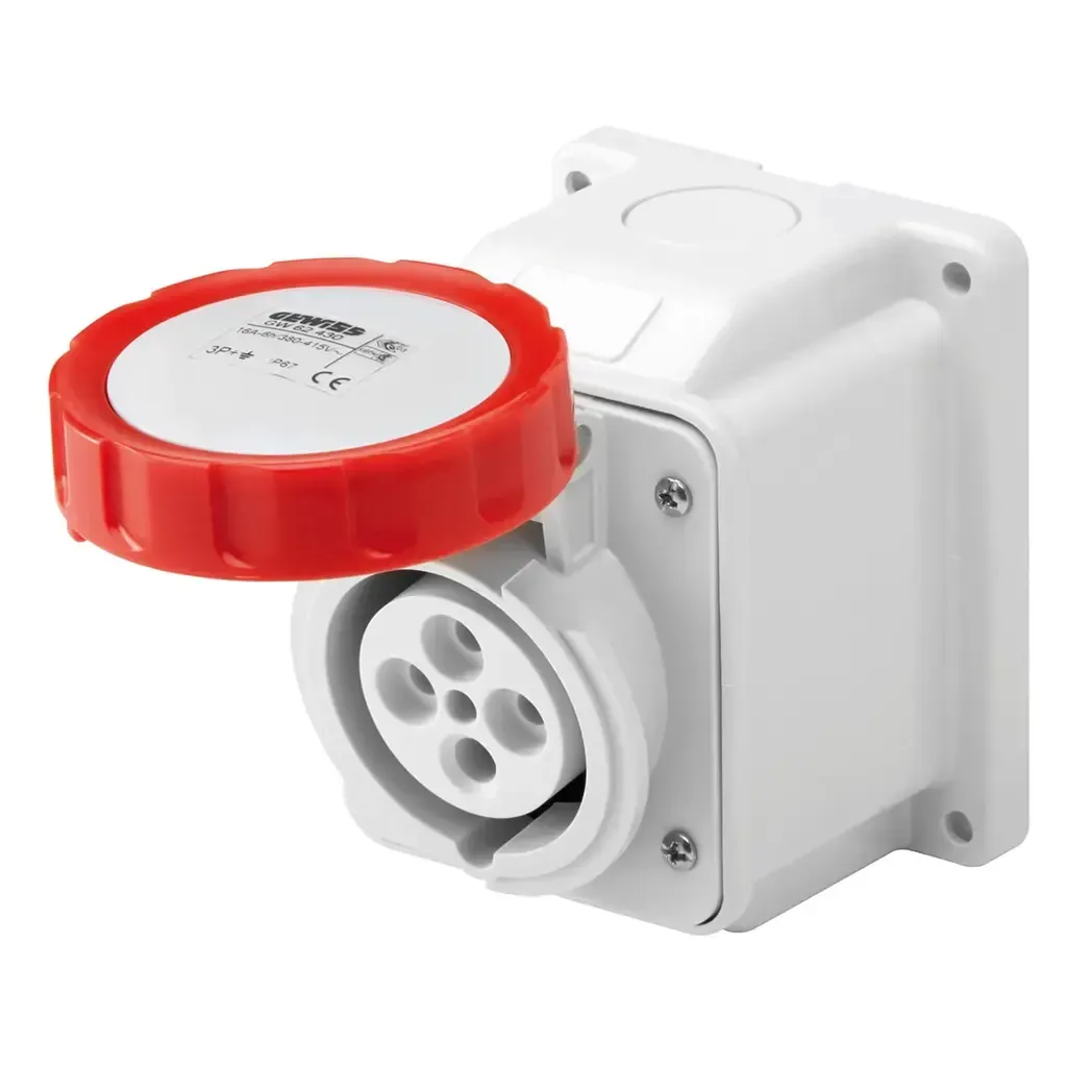 GW62430 - Gewiss 415V 4-Pin 16A Socket IP67