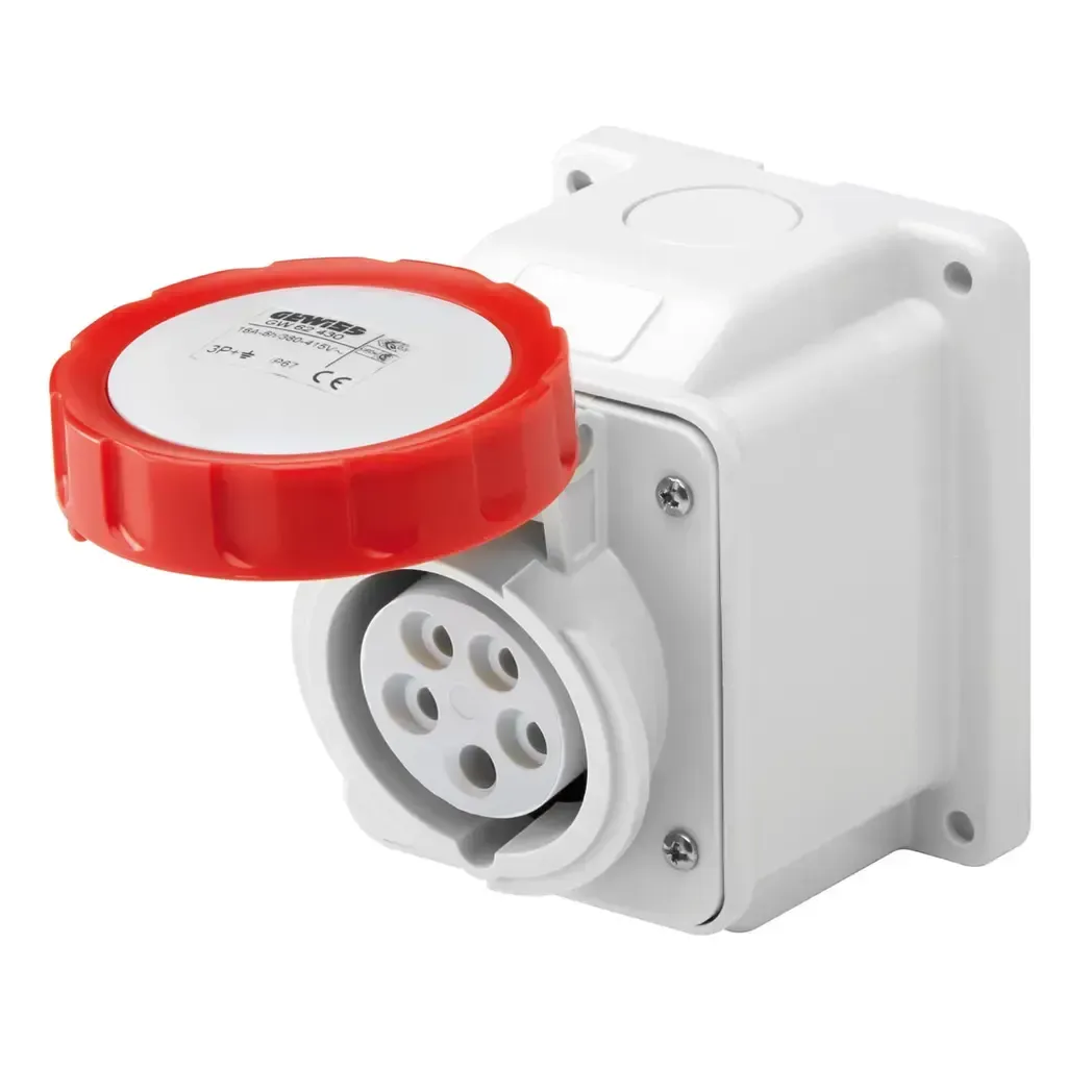 GW62442 - Gewiss 415V 5-Pin 32A Socket IP67