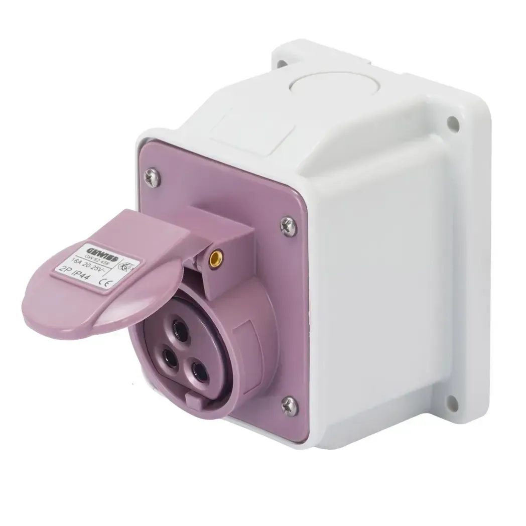 GW62457 - Gewiss Socket 3 Pin 16A 24V IP44 GW62457