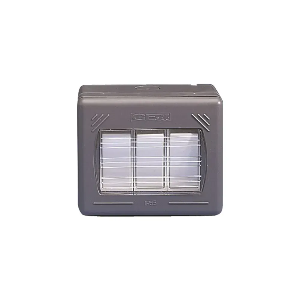 Schneider GWP1632 3-gang 2-way waterproof switch