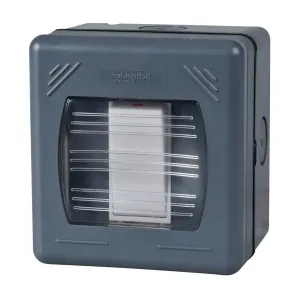 GWP2010 - Schneider Electric 20A Watertight Double Pole Switch 1-Gang 2-Way