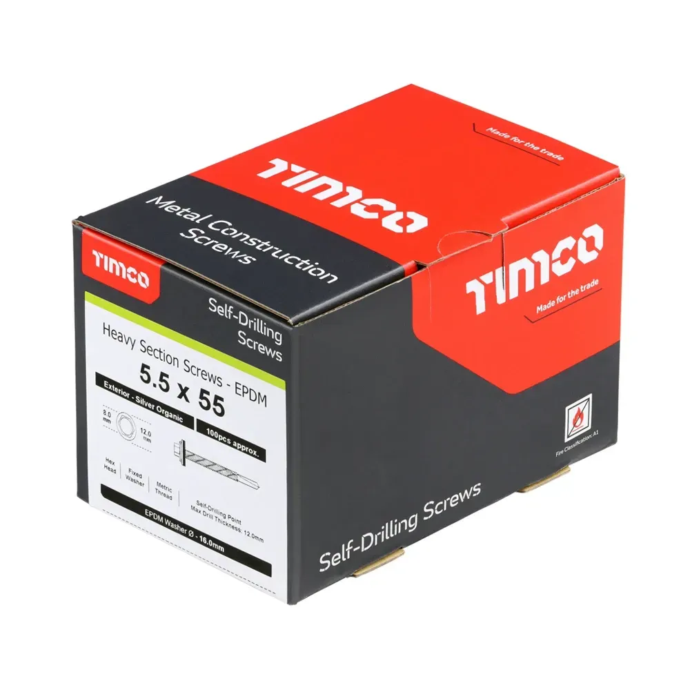 Timco H55W16B screw packaging box of 100 pieces