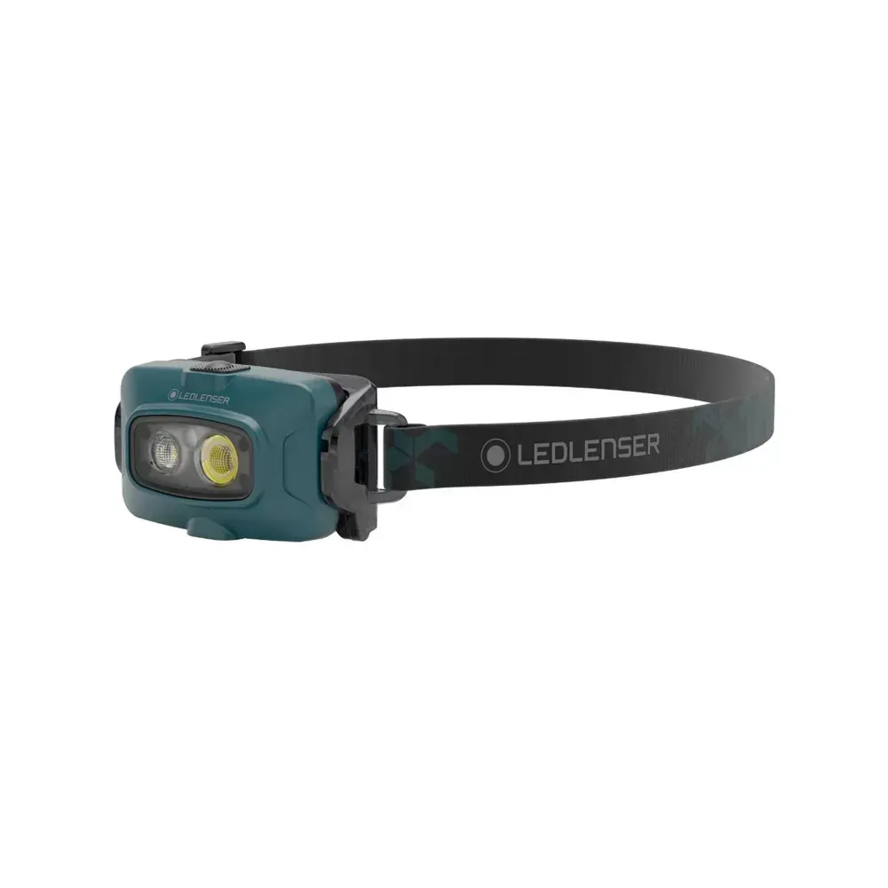 Ledlenser HF4R Core headlamp featuring red light mode and 500 lumens brightness