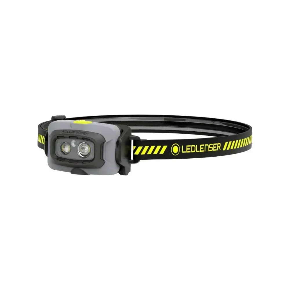 Ledlenser HF4R WORK headlamp featuring 500 lumens and 45° tilting head