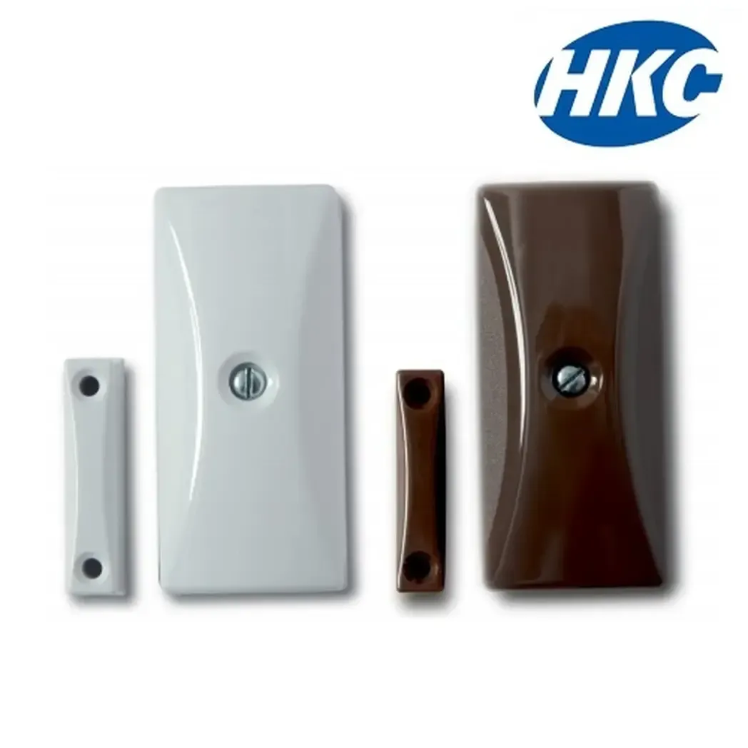 HKCSEN-BR - Hkc Alarm Panel Inertia Shock Sensor+Contact (Reed) Brown Hkcsen-Br