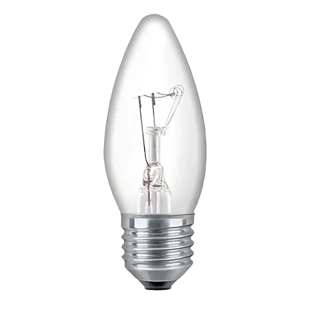 HLO6229 - Halo Candle Halogen Lamp E27 28W WW Hlo6229