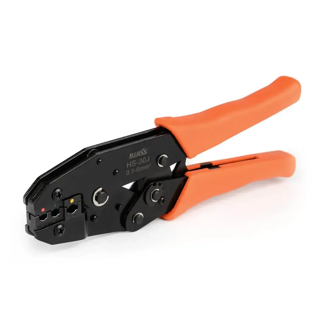 HS30J - Crimper Ratchet Insulated Terminals 0.5 to 6sq