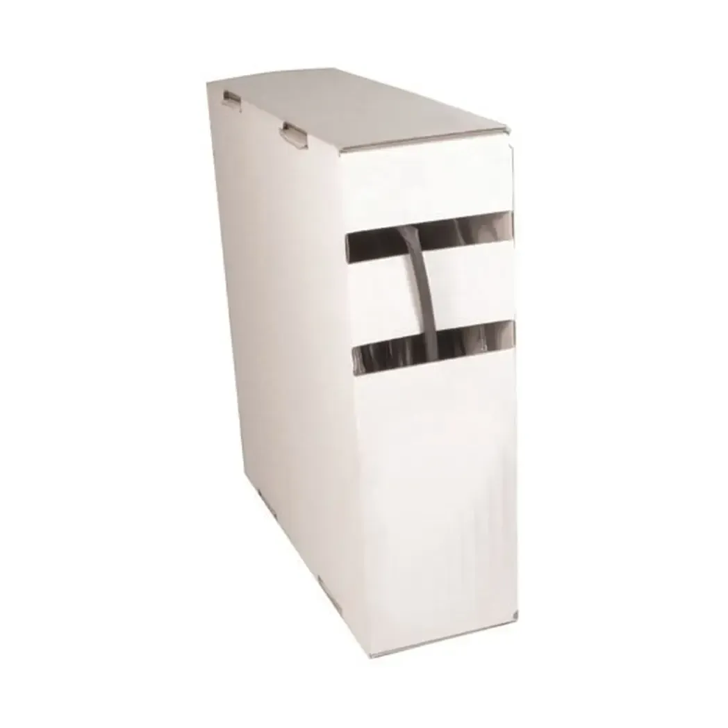 HSMB254G - 25.4mm Grey Heat Shrink Tubing, 5m