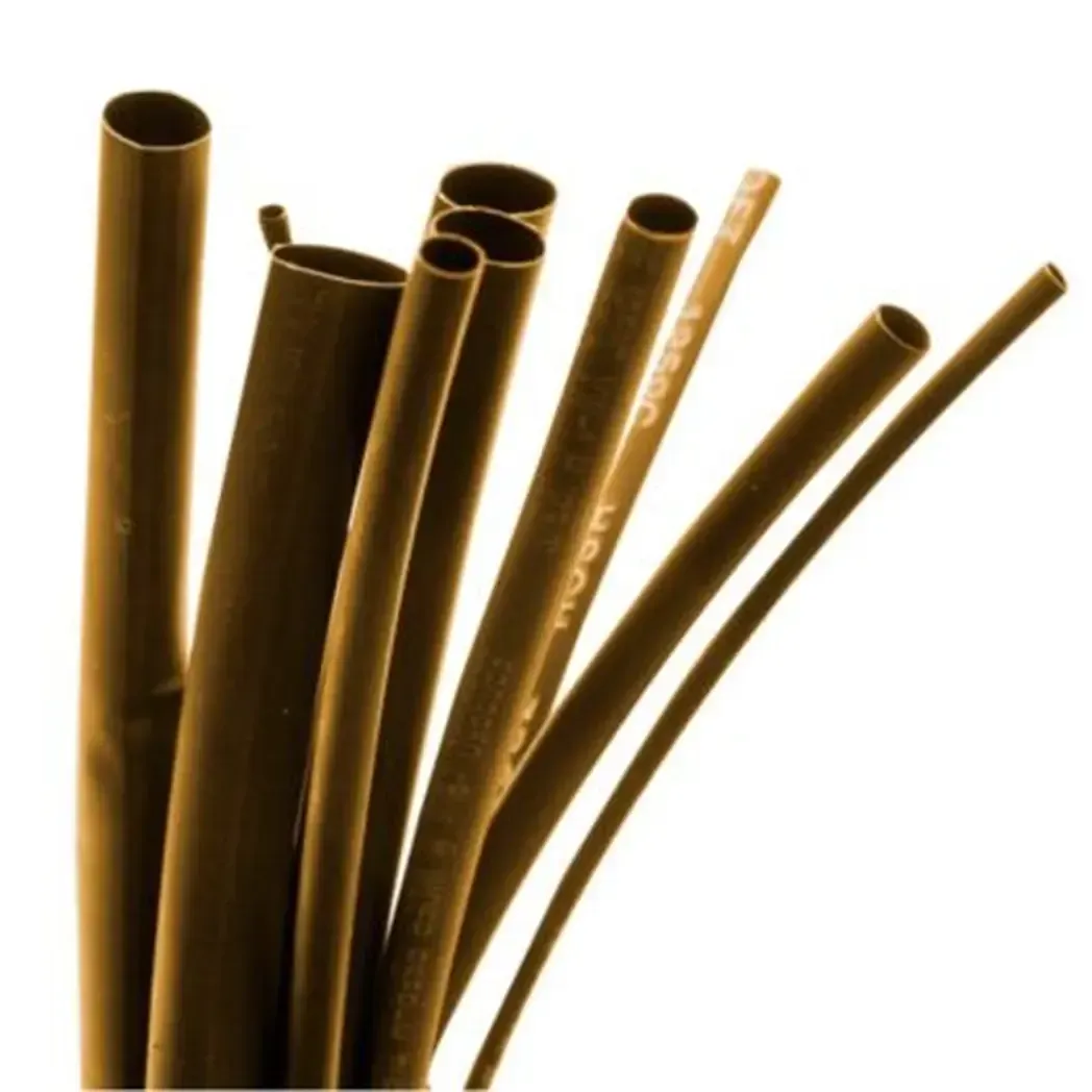 HSMB64BR - 6.4mm Brown Heat Shrink Tubing, 12m