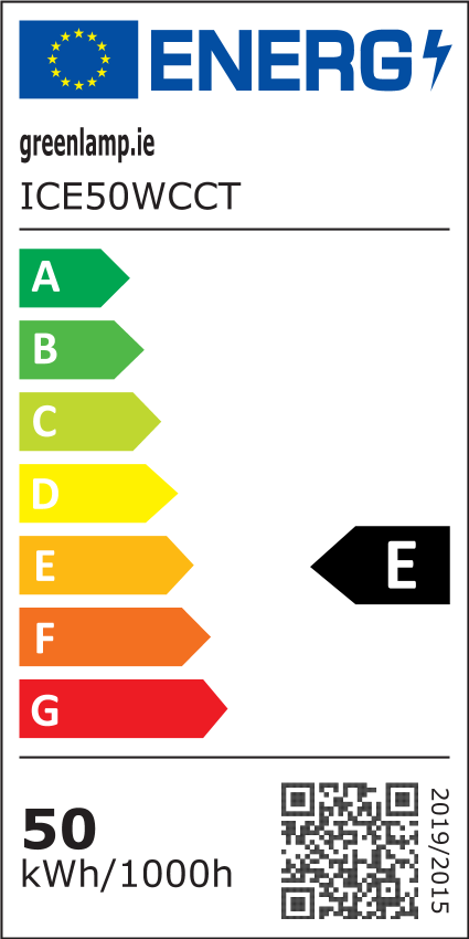 ICE50WCCT Energy Rating E