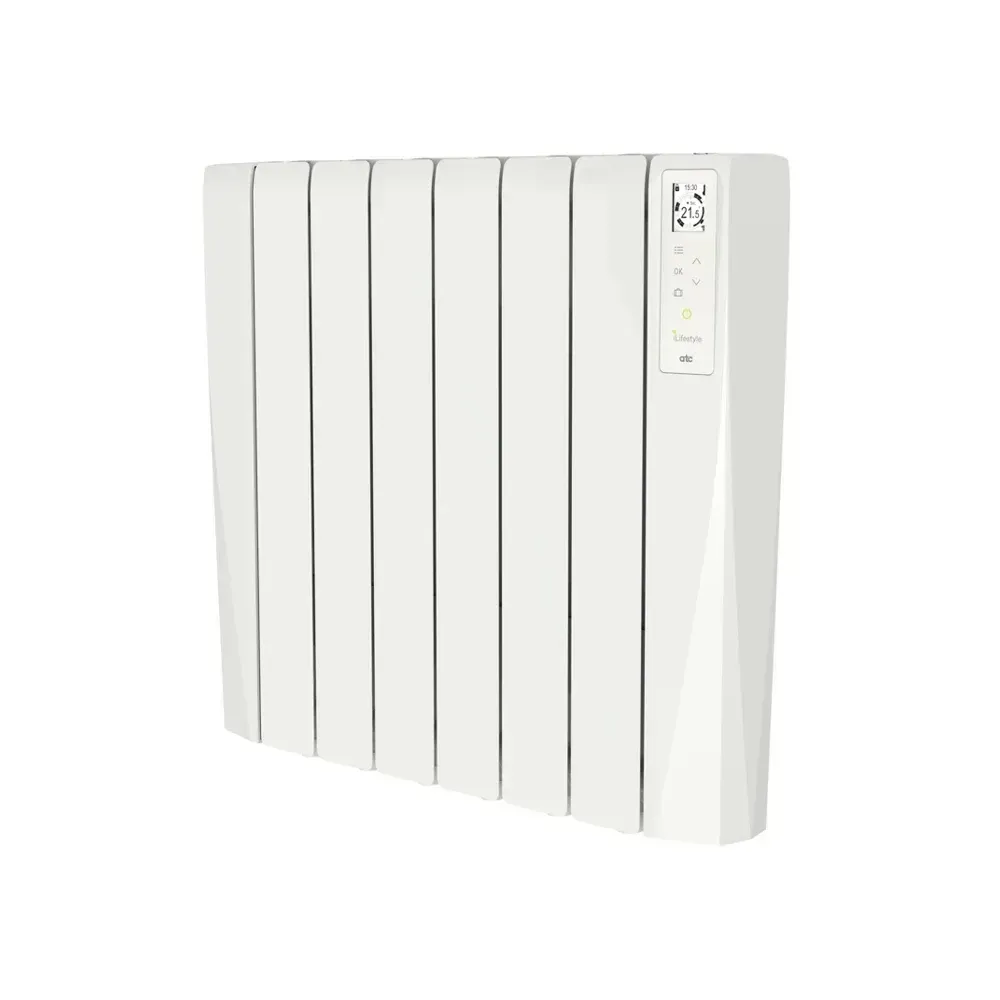 Lifestyle radiators, Wi-Fi connected, 500W, 750W, 1000W, 1200W, 1500W, 1700W - front view