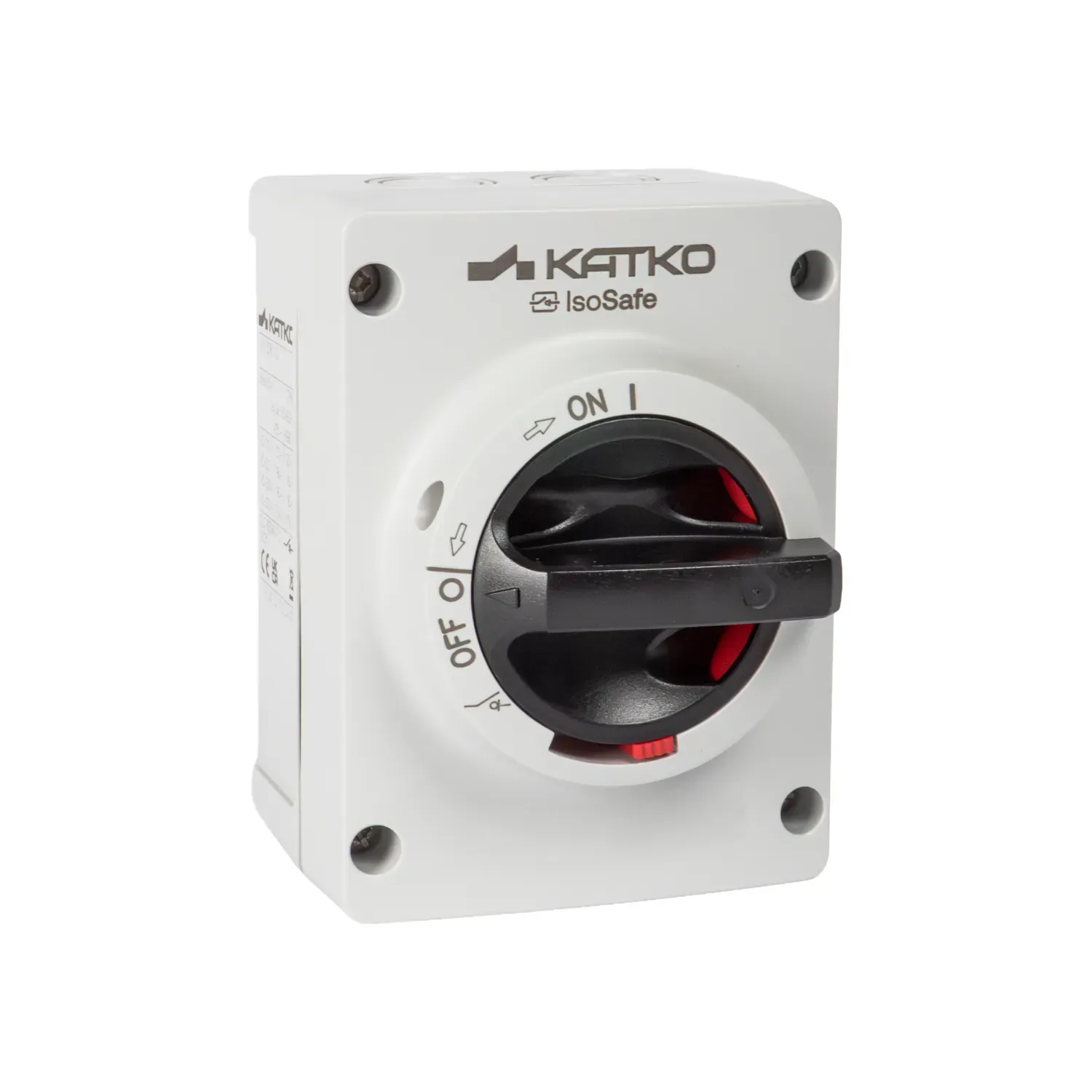 Katko KEM325YRM2 40A 3P IP66 Polycarbonate Enclosed Isolator 415V