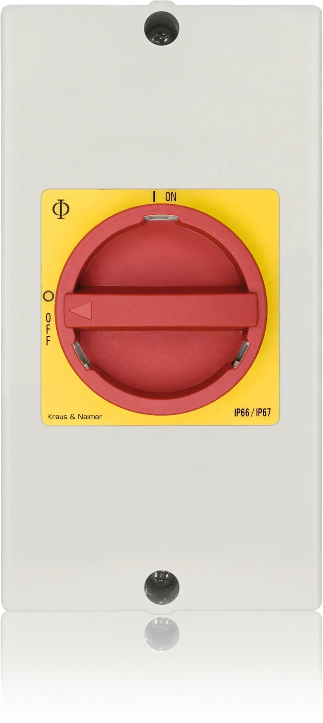 KG64T203IRL300K - 3 Pole 63 A Isolator in Enclosure Kraus & Naimer
