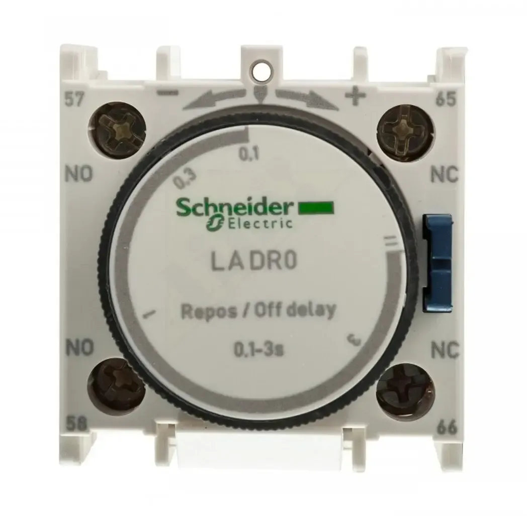 LADR0 - Time Delay Block 0.1 - 3sec LADR0 Telemecanique