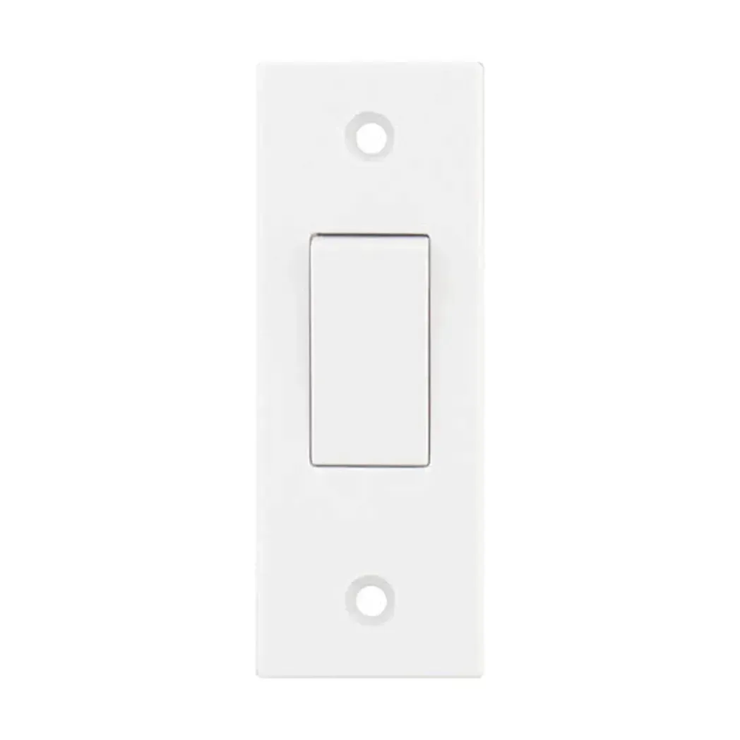 LG2012ARC - Selectric 10A Architrave Plate Switch 1 Gang 2 Way