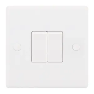 LG202 - Selectric 10A Switch 2 Gang 2 Way