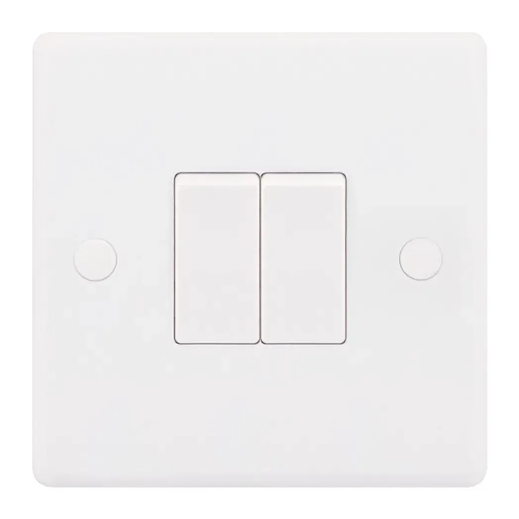 LG202 - Selectric 10A Switch 2 Gang 2 Way