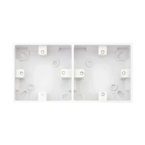 LG83825 - Selectric 25mm Surface Box Twin Gang