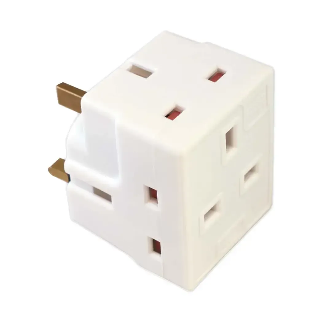 LG8998 - Selectric 13A 3 Way Fused Adaptor LG8998